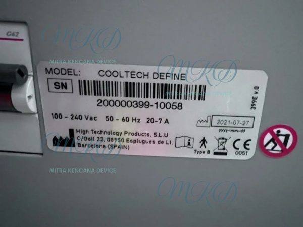 Cocoon Medical Cooltech Define Aesthetic Machine For Sale - Image 3