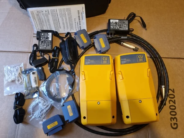 Fluke Networks DSX-8000 Cable Analyzer For Sale - Image 4