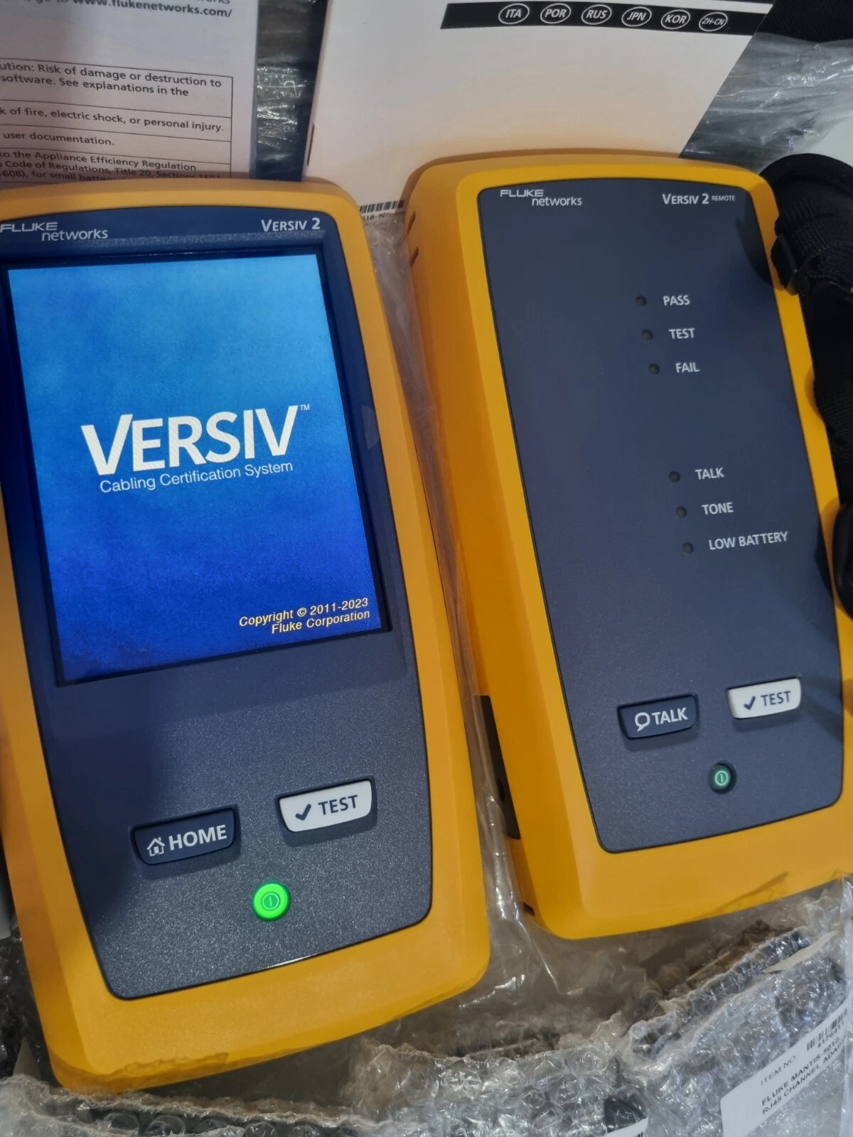 Fluke Networks DSX2-5000 Cable Analyzer For Sale