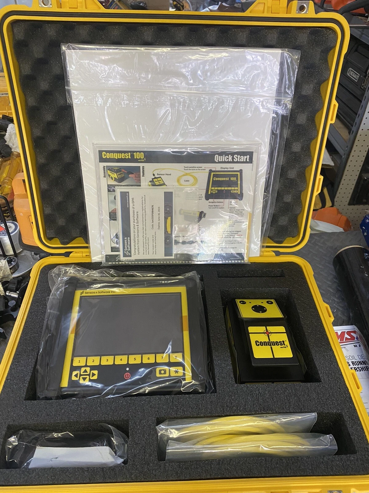 Sensors & Software Conquest 100 Concrete Scanner