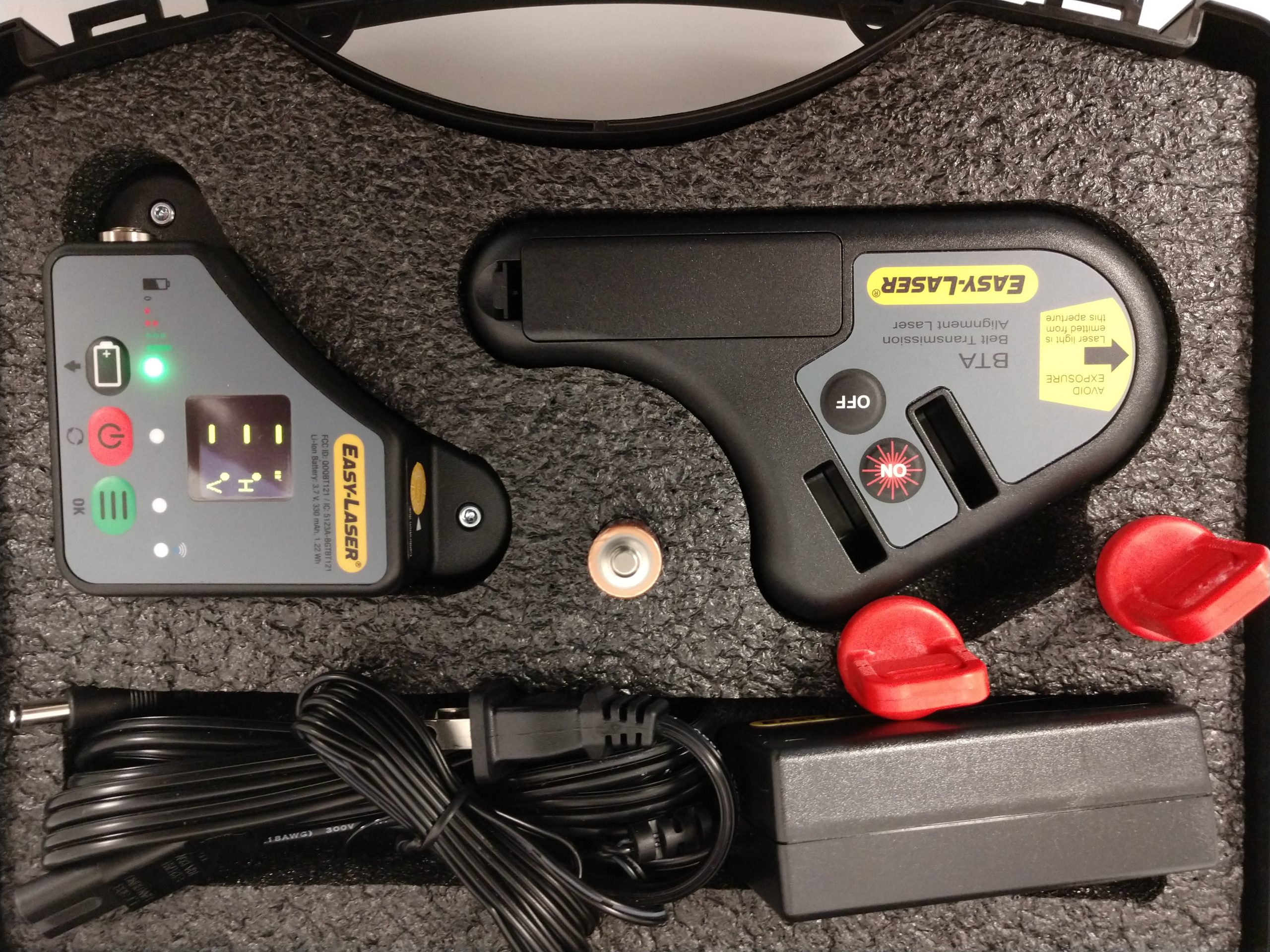 Easy-Laser XT190 – Belt alignment