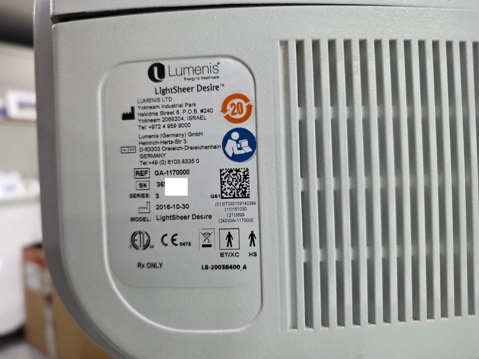 Lumenis Lightsheer Desire - Image 4